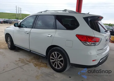 2015 Nissan Pathfinder Platinum/S/Sl/Sv from USA, damaged, VIN 5N1AR2MN6FC659666
